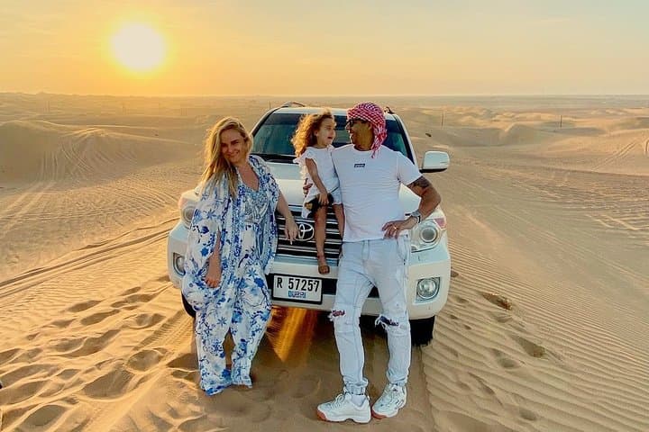 Morning Red Dunes Desert Safari With Quad Bike