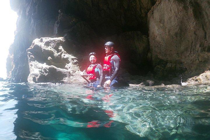Coasteering eventyr med snorkling