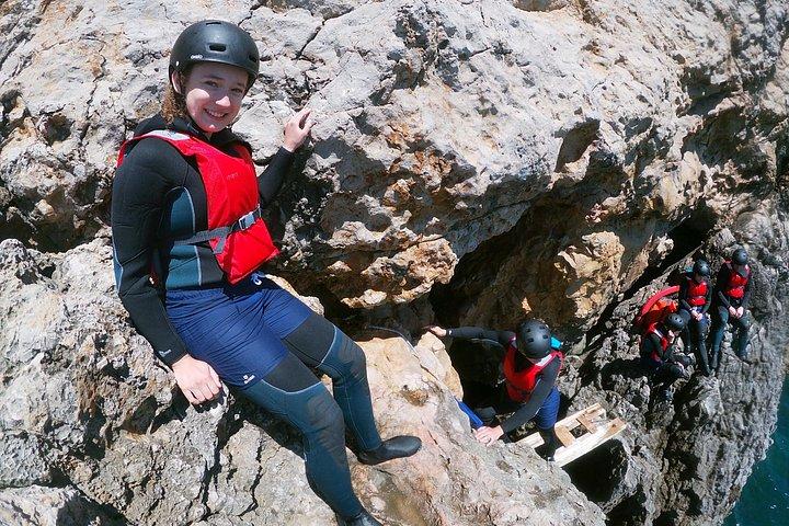Coasteering eventyr med snorkling