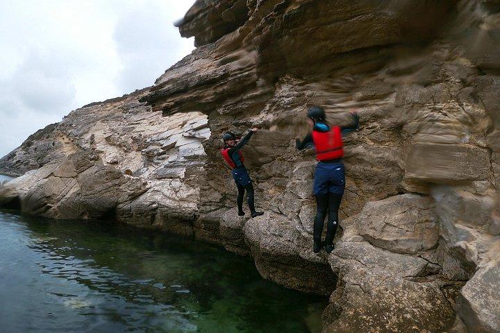 Coasteering eventyr med snorkling