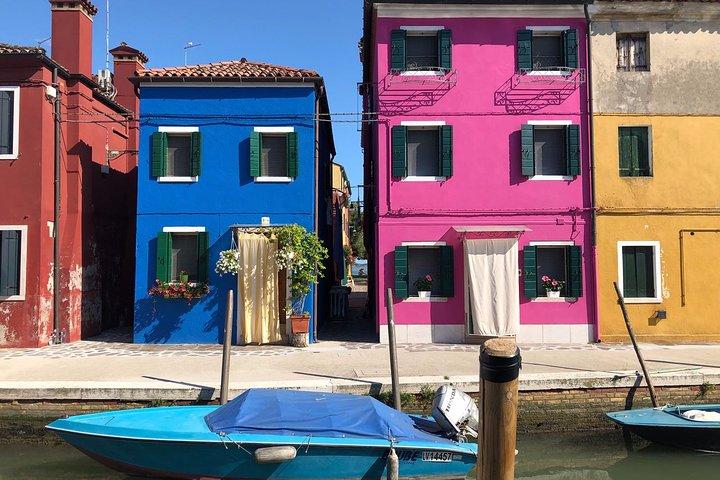 Luxustour durch Murano & Burano mit privatem Boot und Guide