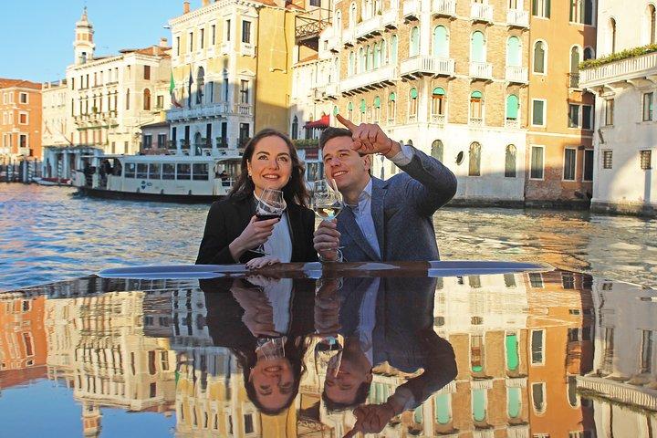 Excursion en bateau à Venise + spectacle exclusif du verre de Murano