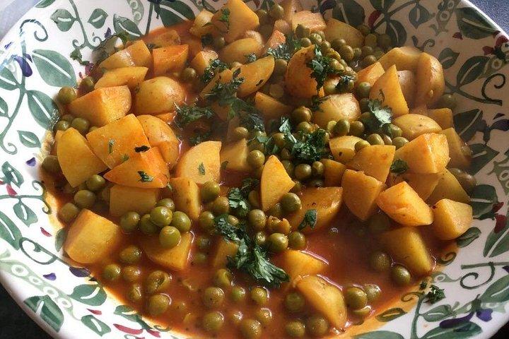 ムンバイでの野菜料理教室