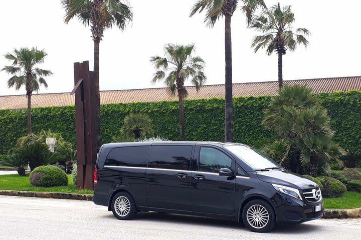 Traslado privado do Aeroporto de Palermo ao Porto Marsala ou vice-versa