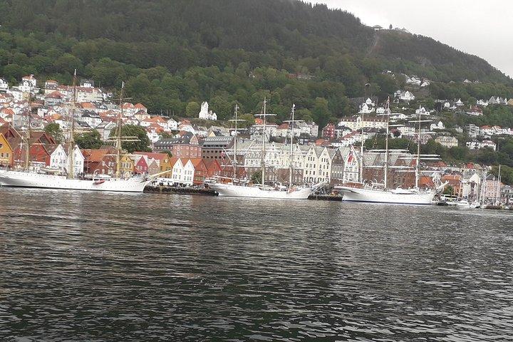 Excursão a pé: Espírito Medieval de Bergen + presentes doces do Ártico