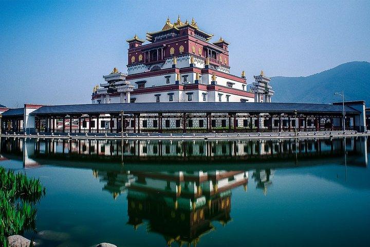 Visite privée d'une journée à Wuxi avec le site pittoresque bouddhiste de Lingshan et Taihu Yuantouzhu
