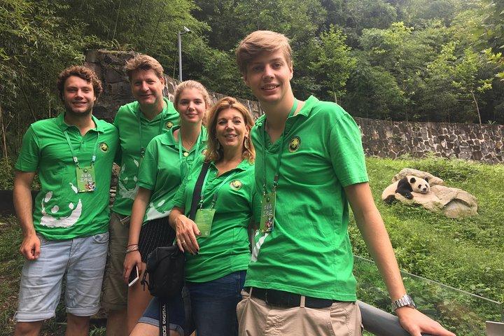 Tour privato di Panda Full Day Volunteer e Dujiangyan Irrigation System