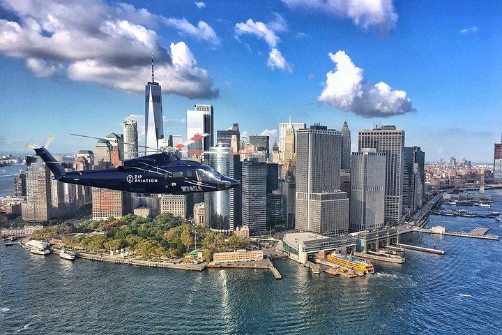 Helikopterrundflug über Manhattan New York