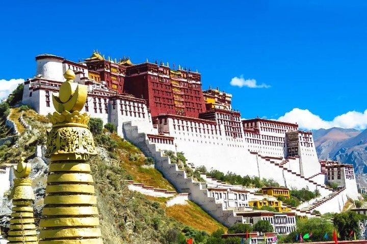 Tour di 3 giorni del meglio del Tibet in aereo da Chengdu: Lhasa, lago Yamdrok e passo Khampa La