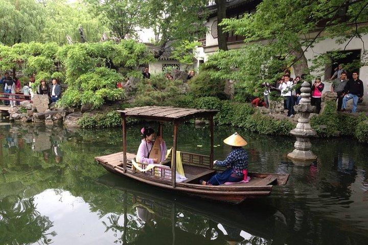 自家用車とドライバーサービスによる蘇州セルフガイドツアー