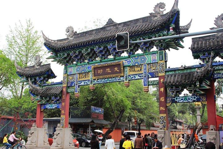 Visite privée d'une demi-journée à vélo à Chengdu
