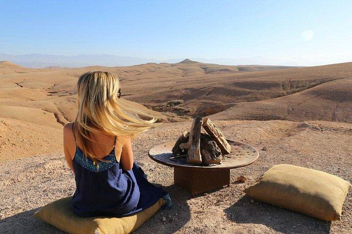 Dagstur til Agafay-ørkenen og Atlasbjergene fra Marrakech