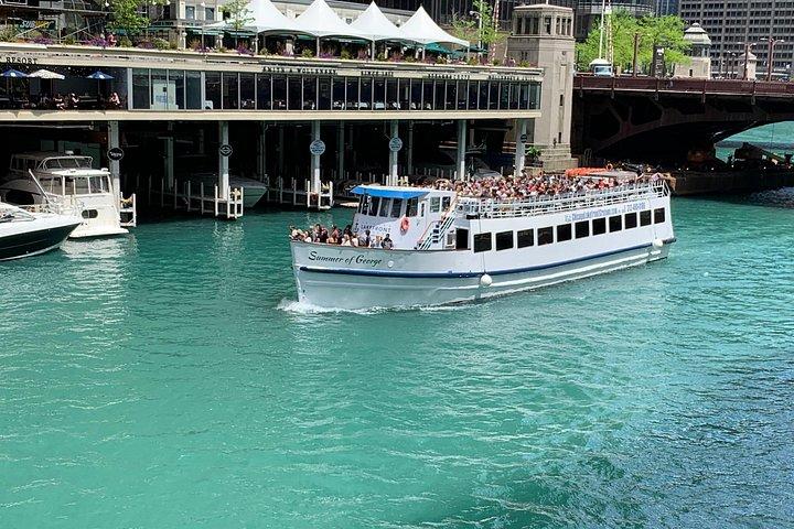 Excursion en bateau architectural de 90 minutes sur la rivière Chicago