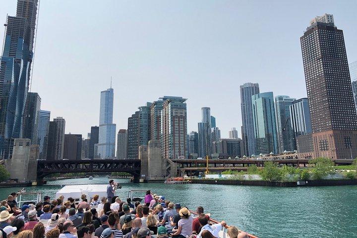 Tour en barco de 90 minutos por la arquitectura del río Chicago