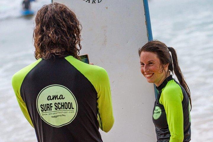 Lezione di surf privata per principianti