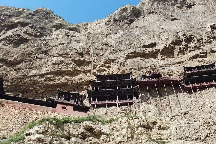 Privat tur till Yunganggrottorna, Hanging Temple och träpagoden från Datong