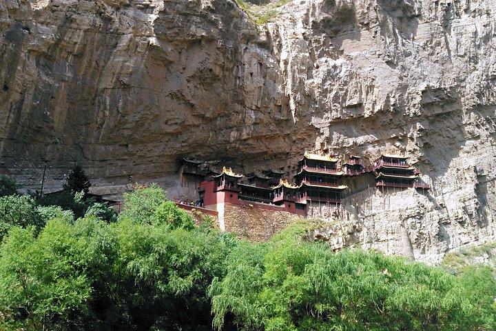 Privat tur till Yunganggrottorna, Hanging Temple och träpagoden från Datong