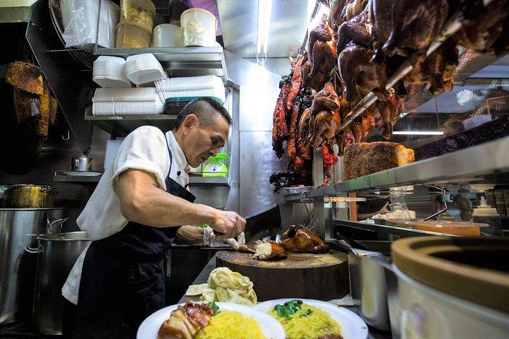 Tour gastronomico premium Michelin con Hawker Center e tour di Chinatown