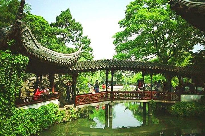 Selbstgeführte Suzhou-Tour von Wuxi mit privaten Verkehrsmitteln mit Abgabemöglichkeiten