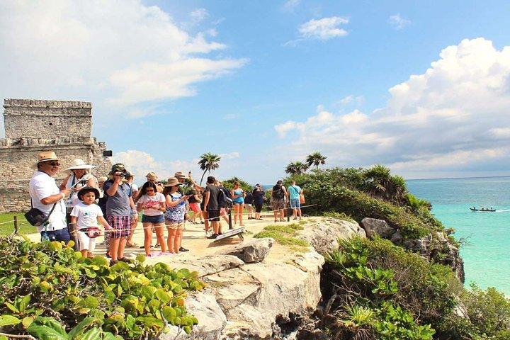 Excursão incrível a Tulum, Coba, Cenote e Playa del Carmen