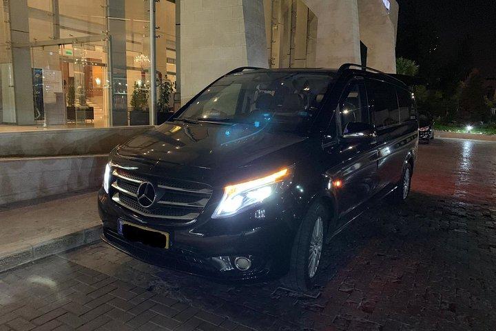 transfer van de luchthaven van Bengurion naar Jeruzalem