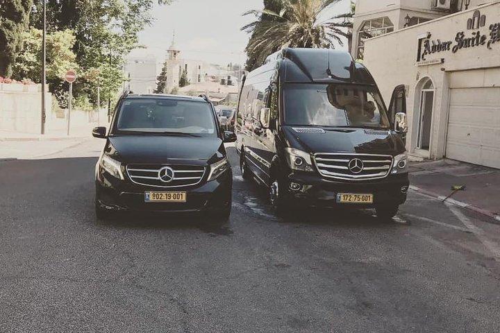 transfer van de luchthaven van Bengurion naar Jeruzalem