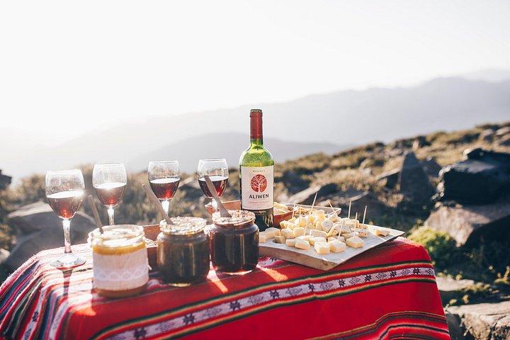 Sunset on the Cordillera with semi-private picnic