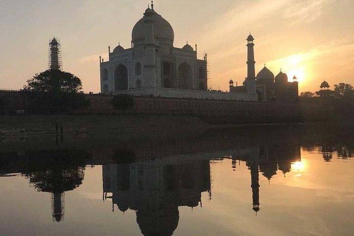 Taj Mahal Tagestour mit dem Keoladeo National Park Bharatpur
