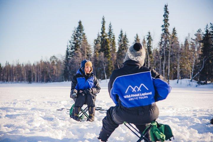 Randonnée raquette et pêche sur glace