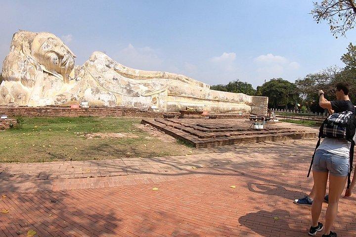 アユタヤ歴史公園でのサイクリング