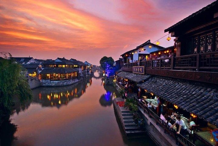 Privat nattur til Xitang Water Town fra Hangzhou