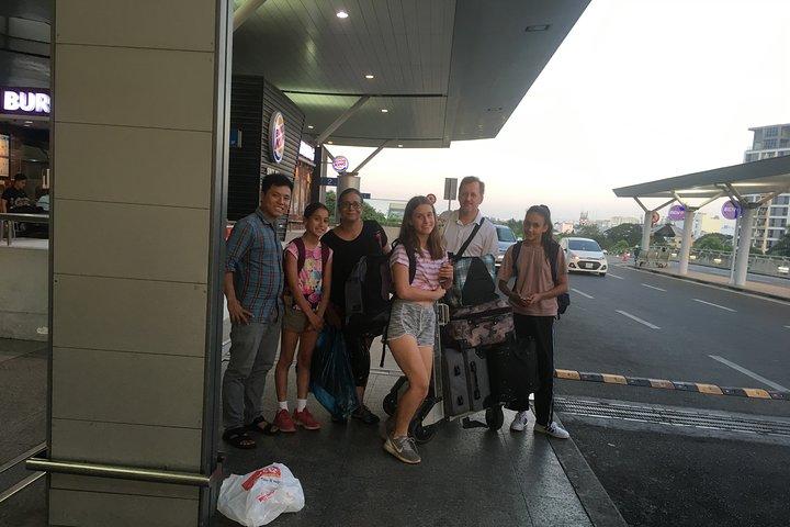Transfer privado do aeroporto de Saigon para o centro da cidade de Ho Chi Minh