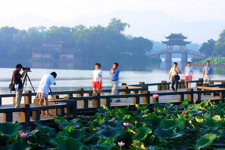 Excursion privée d'une journée à Hangzhou au départ de Huangshan en Bullet Train