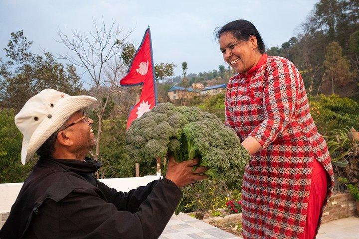 Erleben Sie die Permaculture Organic Farm Tour in der Nähe von Kathmandu