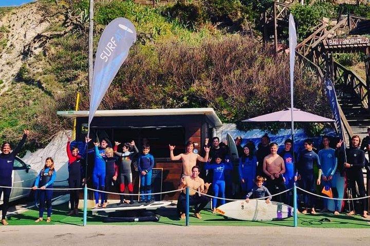 Surf- en bodyboardlessen in Sintra