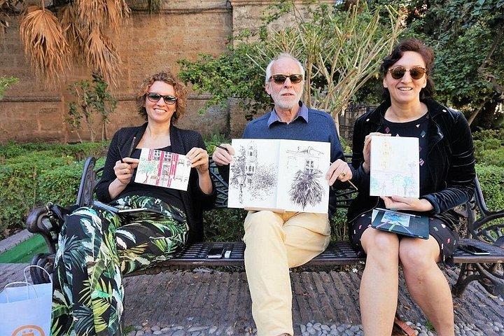 私はマラガを描きます: アートと描画のレッスン - OhmyGoodGuide!