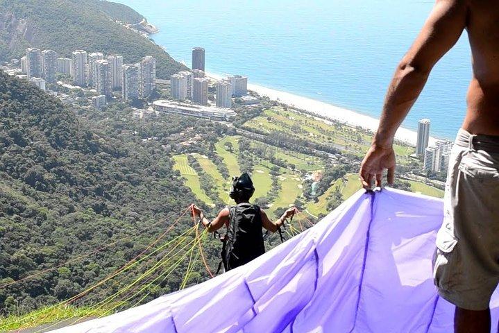 Parapendio a Rio de Janeiro con prelievo e rientro in hotel