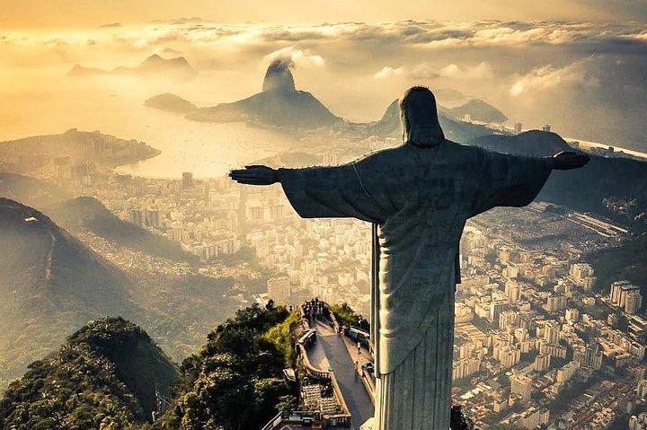 Corcovado Train & Sugarloaf Heldagsbytur med frokost