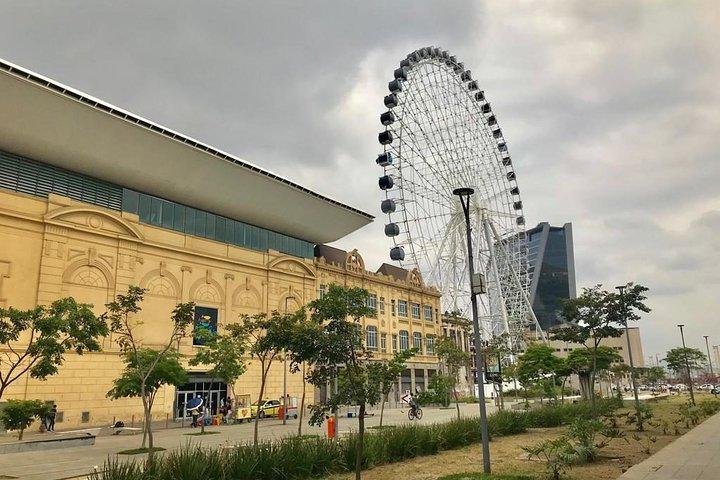 観覧車のパノラマ ビューとオリンピック大通り (送迎付き)