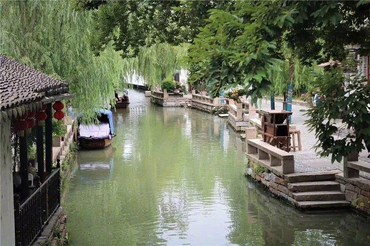 Excursão privada de dia inteiro à cidade aquática de Zhouzhuang saindo de Xangai de carro