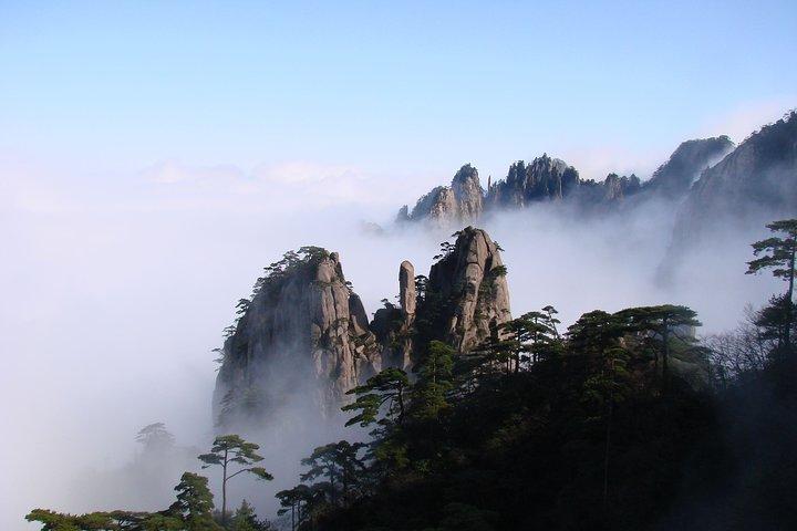 Boleto de tren bala de Hangzhou a Huangshan con traslado a la estación de tren de Hangzhou
