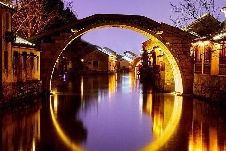 Excursion privée d'une journée à la ville aquatique de Nanxun avec promenade en bateau au départ de Hangzhou