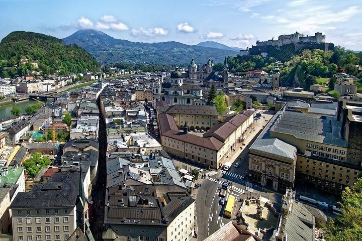 Excursion privée d'une journée complète à Salzbourg au départ de Vienne avec un guide local