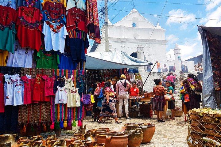 Full Day Tour: Chichicastenango Maya Market og Lake Atitlan fra Guatemala City