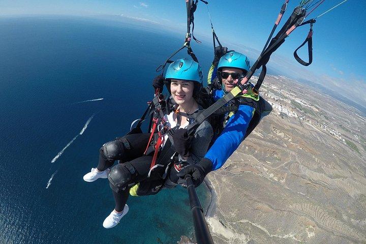 タンデムパラグライディングフライト　テネリフェ島南部