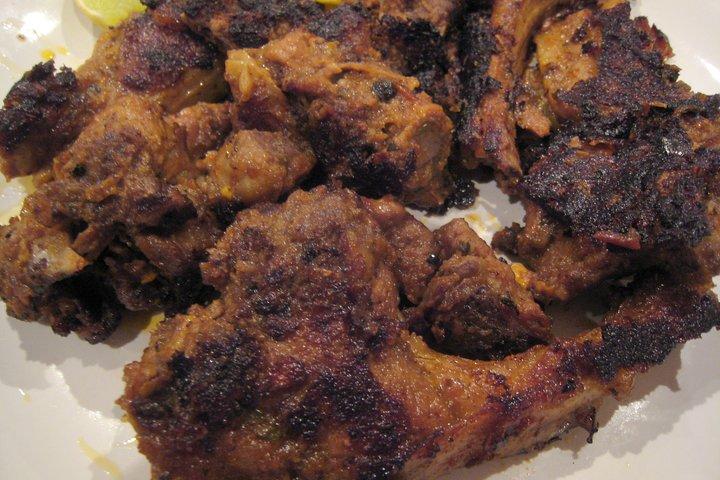 En el sendero Amritsar Food Trail