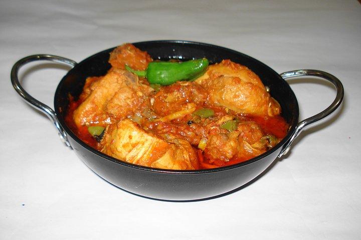 En el sendero Amritsar Food Trail