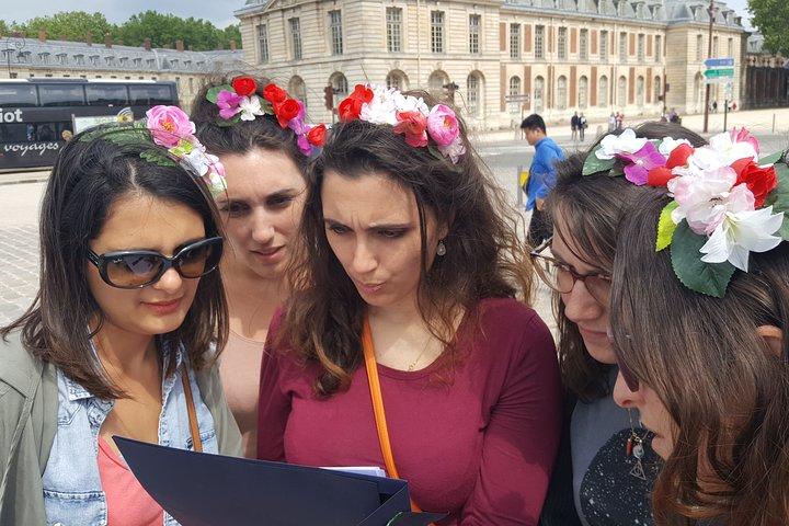 Historisk skattejagt i byen Versailles