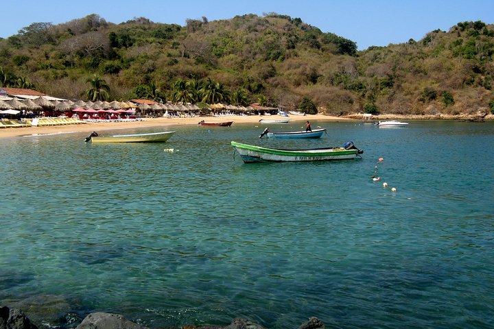 Excursão de meio dia para mergulho com snorkel em Ixtapa Zihuatanejo com almoço