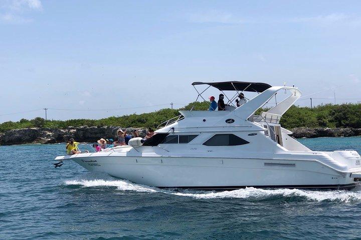 カンクン ヨット レンタル YACHT 46 FT, 15 PAX MAX 25P12